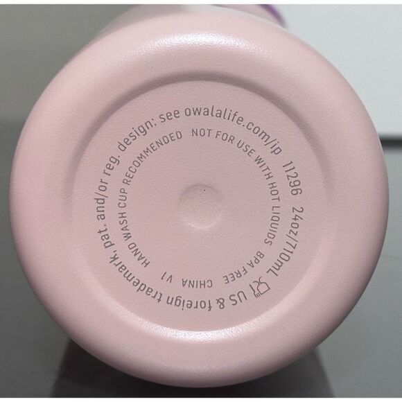 Owala FreeSip 24oz Stainless Steel Water Bottle, STRAWBERRY MILK - Picture 6 of 6